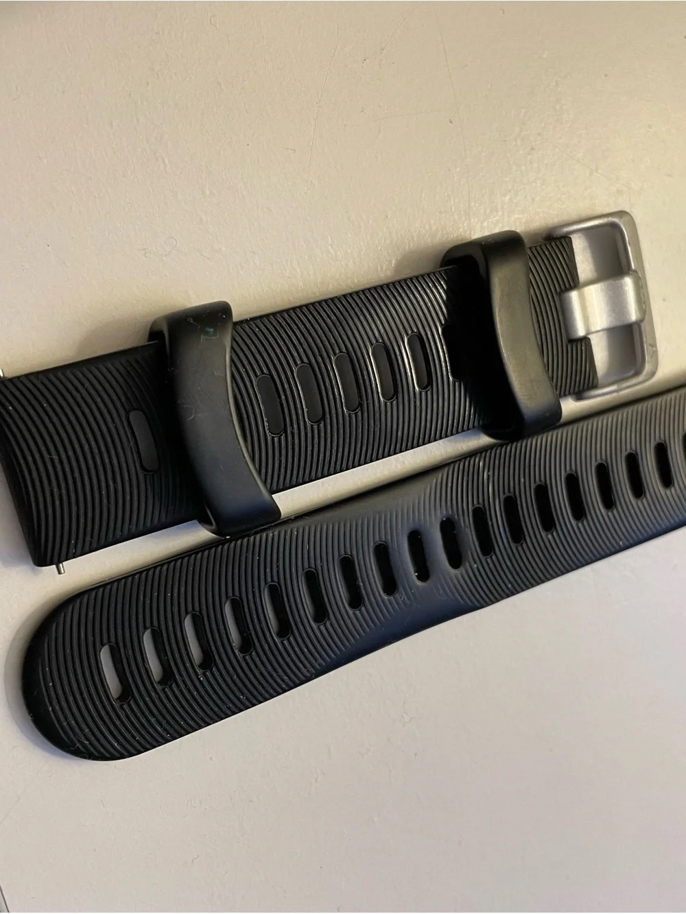 Garmin 20mm Black Silicone Watch Band
